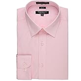 Marquis Men's Basic Slim Fit Dress Shirt