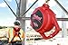 3M Protecta Rebel 3590550 Self Retracting Lifeline, 50' Galvanized Cable, Thermoplastic Housing, Carabiner, 420 lb Capacity, Red