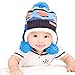 Dealzip Inc Cute Blue Unisex Baby Toddler Kids Child Winter Warm Panda Pattern Hat Beanie & Scarf Set