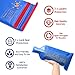Inprolife LLC Wine Bottle Protector Travel Bag | 3-Pack of 100% Safe Reusable Bubble Bags to Wrap Glass Bottles | Ziplock Sleeve with Break & Leak-Proof Protection | Travel Wine bottle Protector