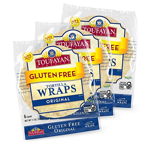 Toufayan Bakeries, Original Gluten Free Tortilla Wraps Gluten Free