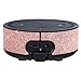 BENTOBEN Wall Mount Case for Amazon Echo Dot Alexa (Fit Echo Dot 2nd Generation) Glitter Sparkle Premium Vegan Leather Cover Sleeve Wall Mount Stand Guard Holder for Echo Dot 2nd Gen,Rose Gold