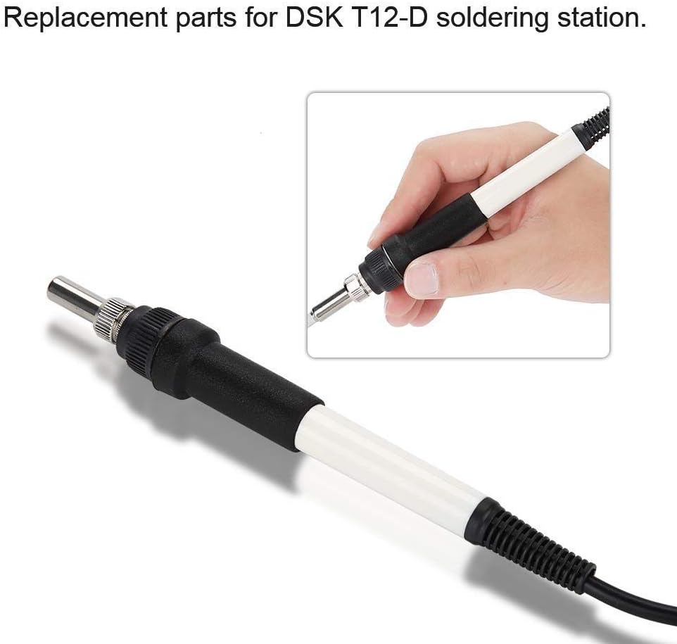 Soldering Handle for DSK T12-D Soldering Station & T12-K Soldering Iron Tip Repair Tool Accessories Replacement Parts (1 x Soldering Handle) - Image 3