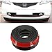 AUDEW Universal 98'' Car Front Bumper Rubber Skirt Protector Lip Splitter Body Spoiler