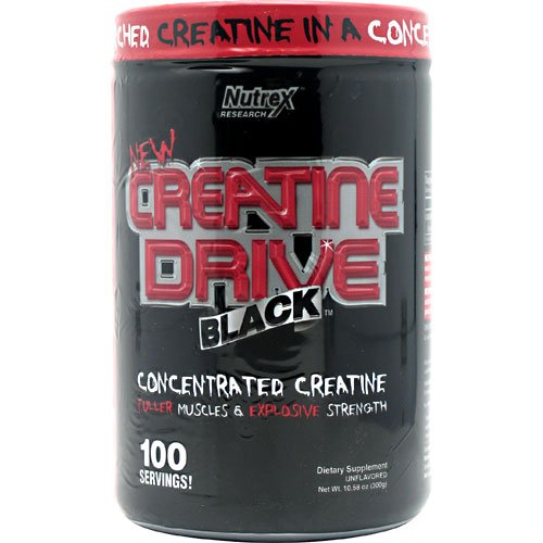 Nutrex Creatine Drive Black Unflavored 60 Servings - 10.58 Oz (300g)