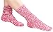 Women's Lady's 5 Pack Vintage Style Cotton Crew Socks Multi Color One Size