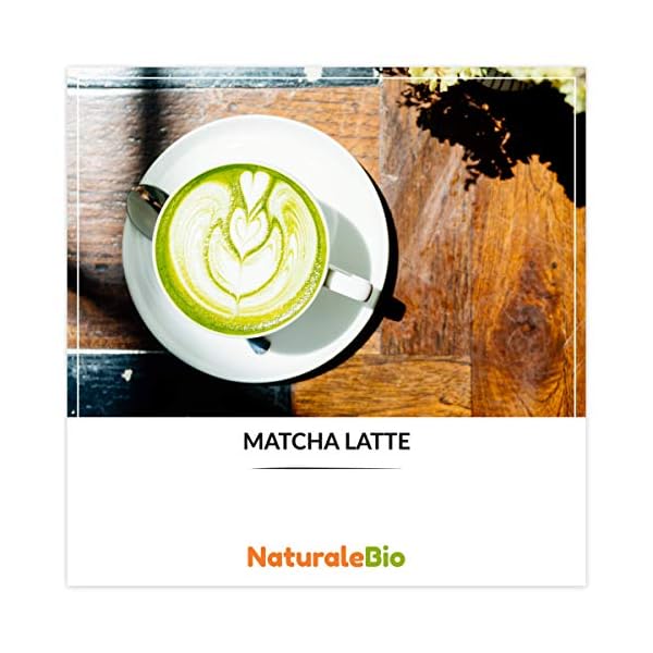 NaturaleBio Matcha Tee Pulver Bio - Premium-QualitÃ¤t - 100g. Original Green Tea aus Japan. Japanischer ideal zum Trinken. GrÃ¼ntee fÃ¼r Latte, Smoothies GetrÃ¤nk. Hergestellt in Uji, Kyoto. – Bild 7