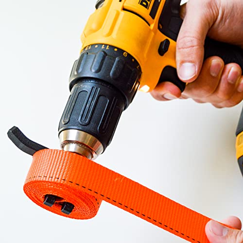 Ratchet Strap Winder Drill Attachment Drill Accessory for Strap