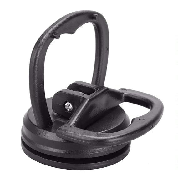 Universal Sucker - Dellen Beulen Entferner Ausbeulen Tragegriff - Saugnapf - 5,5 cm - Schwarz