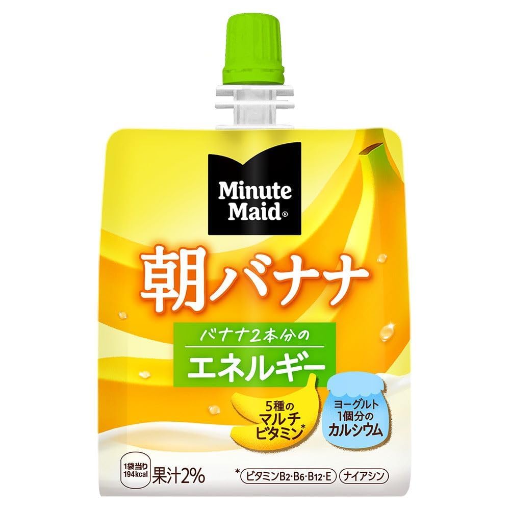 ミニッツメイド 朝バナナ 180g×24本入商品画像