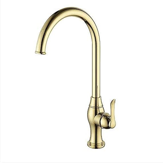 HEMFV Grifo de Cocina de Arco Alto, con Grifo de Refuerzo de Potencia y