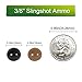 TOPRADE Professional Slingshot Ammo Clay Ammo Clay Pellets Clay Ball Catapult Hunting Game Targeting Practice Eco-Friendly (Clay Ammo)
