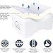 Vaunn Medical Side Sleeper Memory Foam Knee Pillow and Leg Positioner Cushion to Soothe Back, Leg and Hip Discomfort