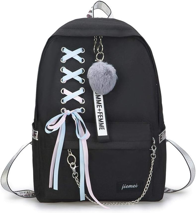 chifans Women's Backpack, Teenagers Girls School Backpack Teenage Girls Casual Canvas Laptop Daypacks For Girls Kids