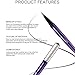 UCANBE 5PCS Liquid Eyeliner Pen Waterproof Eye Gel Shimmer Sparkle Smudge Proof Pigmented Eyeshadow Eye Liner Pencil Cosmetics (Set of 5)