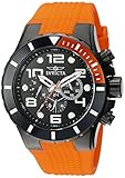 Invicta Men's 18742 Pro Diver Analog Display Swiss Quartz Orange Watch