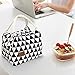 YJYdada For Women Kids Men Insulated Canvas Box Tote Bag Thermal Cooler Food Lunch Bags (B)