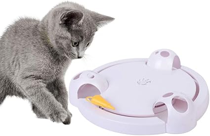 Gaxyd Pounce Cat Turntable Toys Automatic Cat Scratch Mouse Game Disc Electric Amusement Plate Interactive Cat Toys For Indoor Cats 32 7 Cm Amazon Co Uk Kitchen Home Gaxyd Pounce Cat Turntable Toys Automatic Cat Scratch Mouse Game Disc Electric Amusement Plate Interactive Cat Toys For Indoor Cats 32 7 Cm Amazon Co Uk Kitchen Home