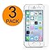 iPhone SE Screen Protector, Dimik 3 pack iPhone SE Tempered Glass Screen Protector for iPhone SE, 5, 5S, 5C (3 pack)