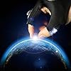 Blu7ive-Unisex-Men-Women-Anti-Slip-Half-Finger-Fingerless-Gloves-Rescue-Gloves-Cycling-Gloves-for-Light-Repairing-Outdoor-Fishing-Biking-Hiking-Climbing-Running