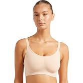 Boody - Full Bust Wireless Bra - Bamboo Viscose - Seamfree - Up to E Cup | Full Bust Wireless Bra - Seamfree - Adjustable Straps - Up to E Cup - Medium Support - Double-Layered - Bamboo Viscose