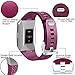 Maledan Replacement Bands for Fitbit Ionic, Fuchsia Small