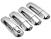 MaxMate Fits 02-10 Mercury Mountaineer/02-10 Ford Explorer/07-10 Explorer Sport Trac/03-05 Lincoln Aviator Chrome 4 Doors Handle Cover W/O Passenger Side Keyhole