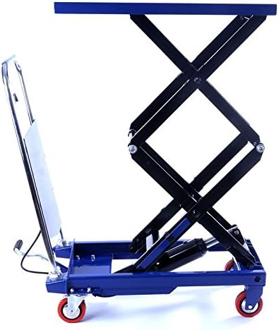 Mesa elevadora hidráulica - Carretilla de plataforma - 150 kg ...