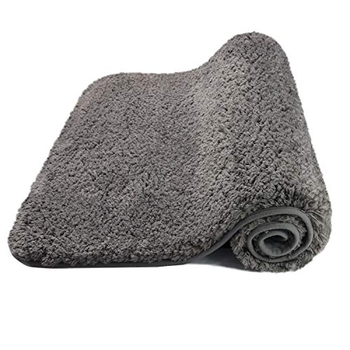 Soft Plush Bathroom Rug Bath Mat 20" x 32",NoSlip Microfiber Fluffy