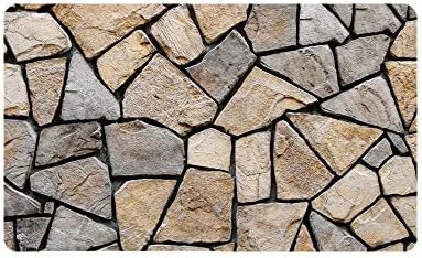 Alfombra De Pared Abisedrin Duradera Con Textura Para Interior Y Exterior Alfombra De Bajo Perfil Para Entrada De Garaje Patio 60 X 40 Cm Amazon Es Jardin