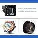 Win Air Ultra Quiet Ventilation Fan Bathroom Exhaust Fan (70CFM/0.3Sone) with 4 Inch Duct Size