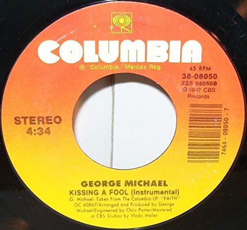 George Michael 45 Rpm Kissing A Fool Kissing A Fool Amazon Com Music george michael 45 rpm kissing a fool