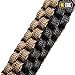 M-Tac Skull Knife Lanyards with Beads - Paracord Lanyard - Tactical Lanyard for Knife – Cuboid (COY/BK)