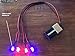 Genuine JPV2015 Product - 4 LED Police RC Light KIT for RC Cars, Trucks, Crawlers, Models, Diecast, and More! - Premium Quality - Handmade in USA Exclusively by JPV2015