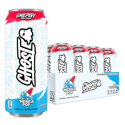 GHOST Energy Drink Variety, Zero Sugar (12-Pack)
