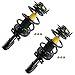 TRQ Front Strut & Coil Spring Assembly Set Driver & Passenger Sides Compatible with 08-12 Buick Enclave 09-12 Chevrolet Traverse 07-12 GMC Acadia 07-10 Saturn Outlook