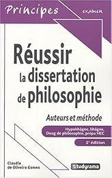 Réussir la dissertation de philosophie