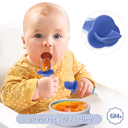 Termichy Baby Led Weaning Spoon for First Stage SelfFeeding Training 6