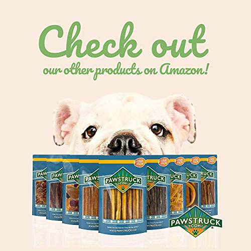 Dog Jerky Treats (5"-6" Strips, 15 Pack) Joint Health 100% Beef Chews - Bulk, Gourmet Gullet Straps - Naturally Rich in Glucosamine & Chondroitin - Promotes Healthy Joints by USA Company - Thumbnail 5