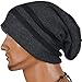 FORBUSITE Men Knit Slouchy Beanie Hat for Winter Summer, Oversized B318 Charcoal