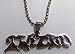 TWIZTID Logo Stainless Steel 2" Wide Pendant NECKLACE w/ 24" Chain