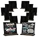 Mini Chalkboard Signs, 5 X 6 Inch Vintage Wooden Tabletop Chalkboard Sign with Base Stand, Set of 12 Pack primary