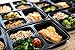 GOODLIFE Products [20 Pack] 3 Compartment Meal Prep Containers BPA Free Portion Control Bento Boxes (20pack, 3 compartment)