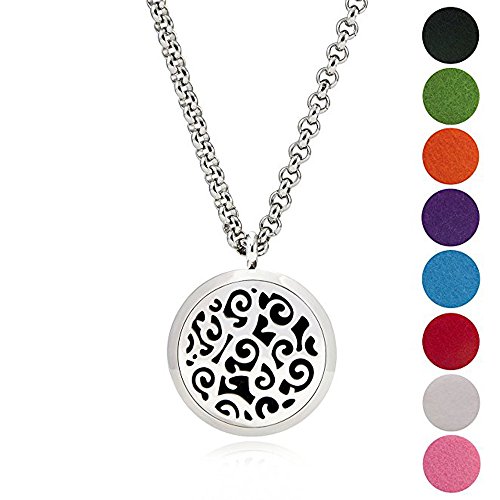 Everlead essential oils diffuser magnetic locket / carv…