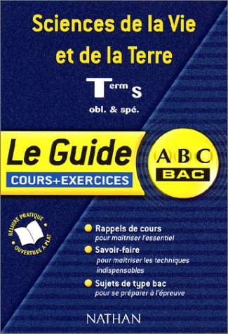 Sciences de la vie et de la terre, Term S