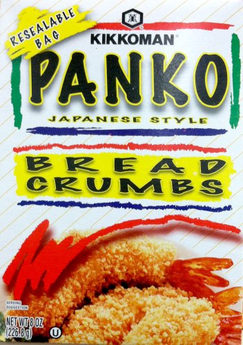 Kikkoman Panko Japanese Style Bread Crumbs, 8 Ounce Box (Pack of 4)