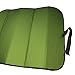 Motor Trend AS-312-GN Green Front Windshield Shade-Jumbo Accordion Folding Auto Sunshade for Car Truck SUV-Blocks UV Rays Sun Visor Protector-Keeps Your Vehicle Cool-66 x 27 Inch