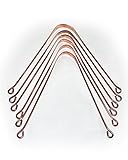 Etheric Pure Copper Tongue Cleaner (Set of Six)