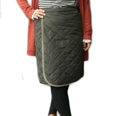 Amazon 山ガール ファッション 裏フリース キルティングスカート