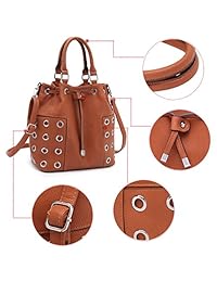 Dasein 2 en 1 para mujer bolsa bolsa de Satchel - Bolso de hombro bolsos bolsa w   de flores bolsa de